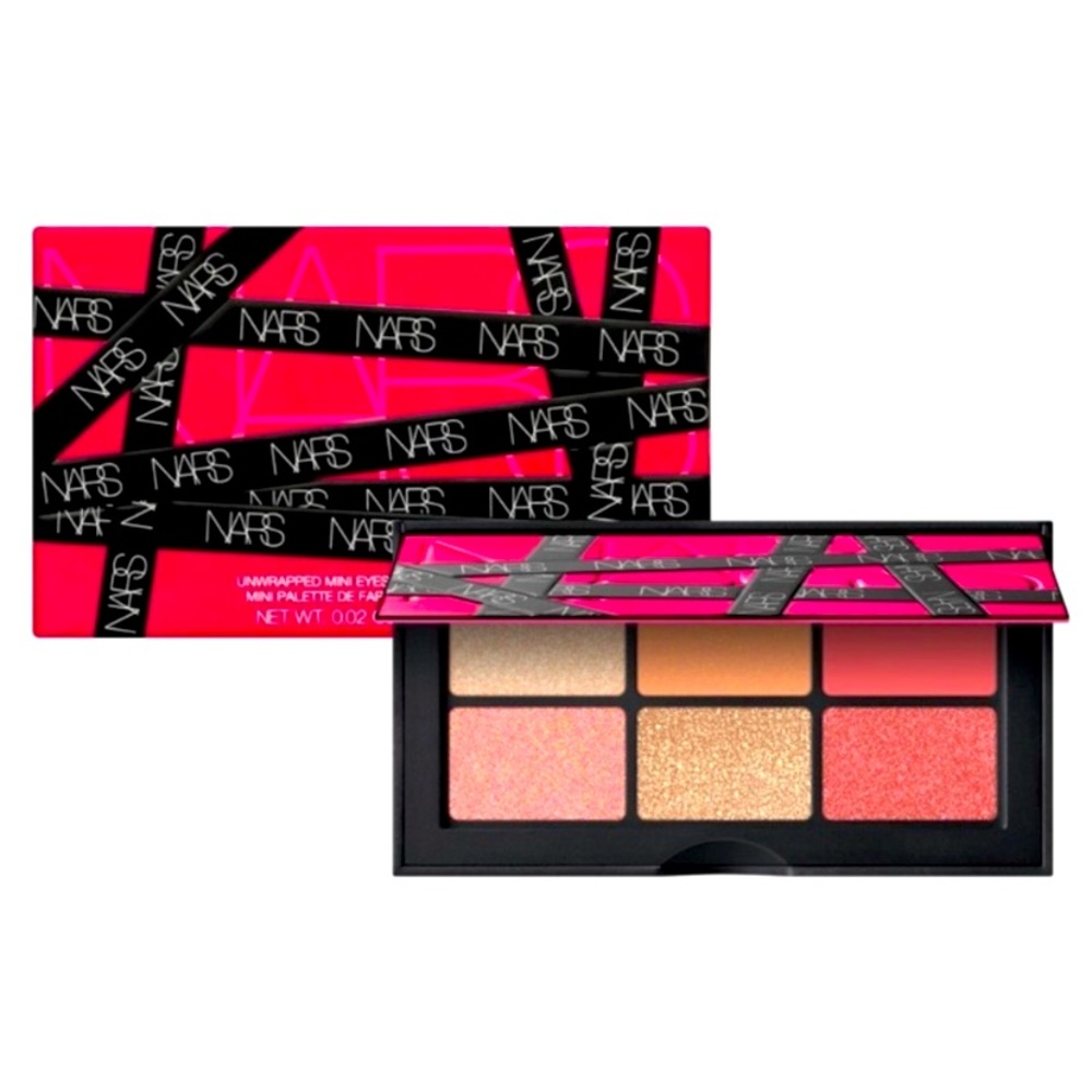 NARS limited edition Orgasm Unwrapped Mini Eyeshadow Palette w/ six shades, NWT.